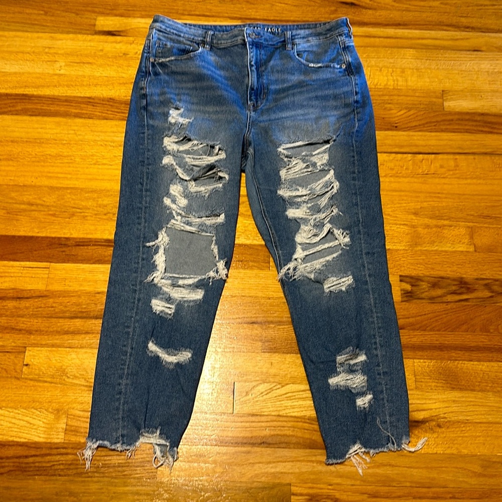 American Eagle Stretch Ripped Jeans